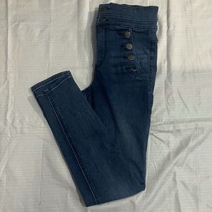Super high rise express jeans